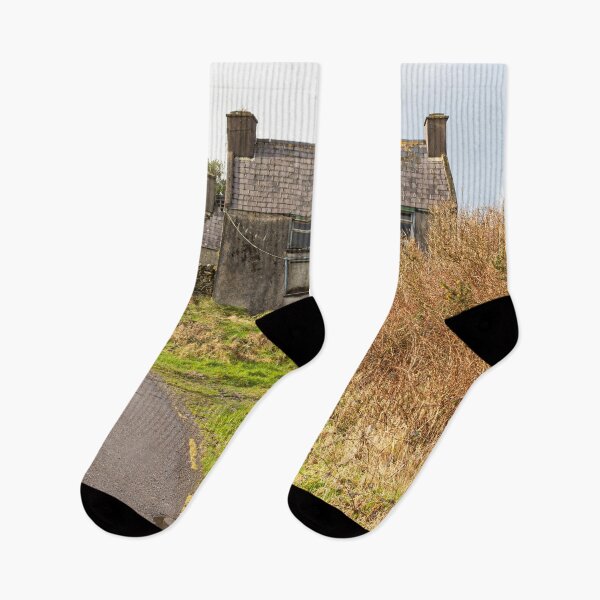 Item preview, Old House in Country Lane Ireland  designed and sold by StephenPower.