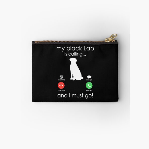 Item preview, Black Labrador is Calling. Funny Dog Owner Gift designed and sold by majuga.