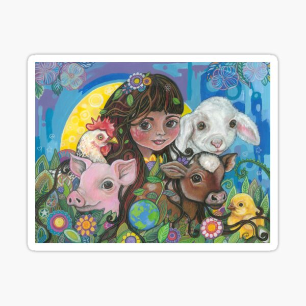 "All we need is Love" Sticker by LyndaBell | Redbubble