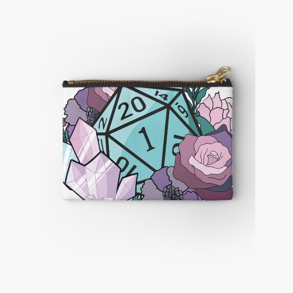 Item preview, Dungeons and Dragons Pastel Flowers D20 Dice designed and sold by NickiCollings.