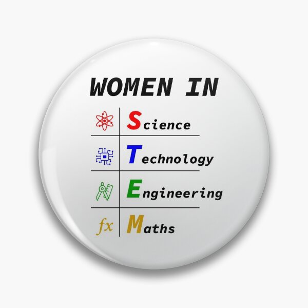Item preview, Women In STEM, Women In Tech, Woman in Science Technology Engineering Mathematics designed and sold by Max-Wear.