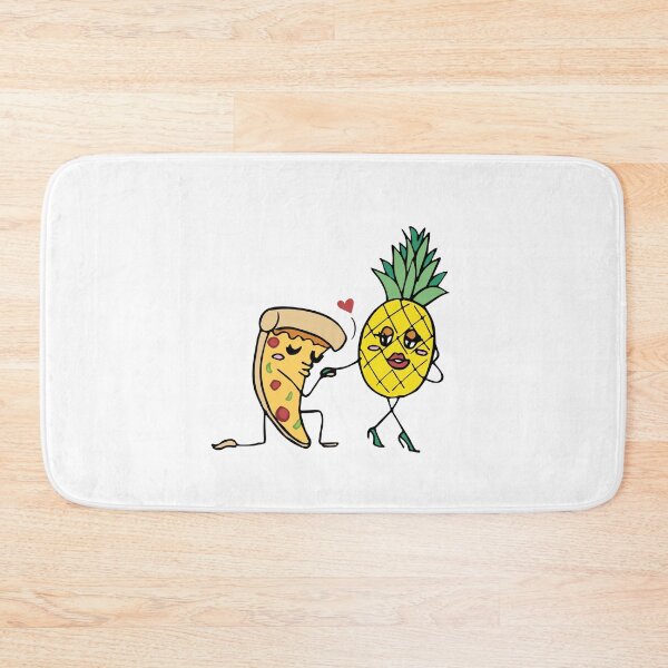 Item preview, Funny Pineapple Hawaiian Pizza Valentines designed and sold by OnPurposeMarket.