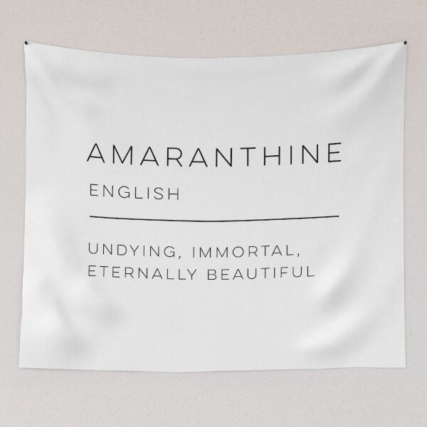 Item preview, Amaranthine Definition designed and sold by wisemagpie.