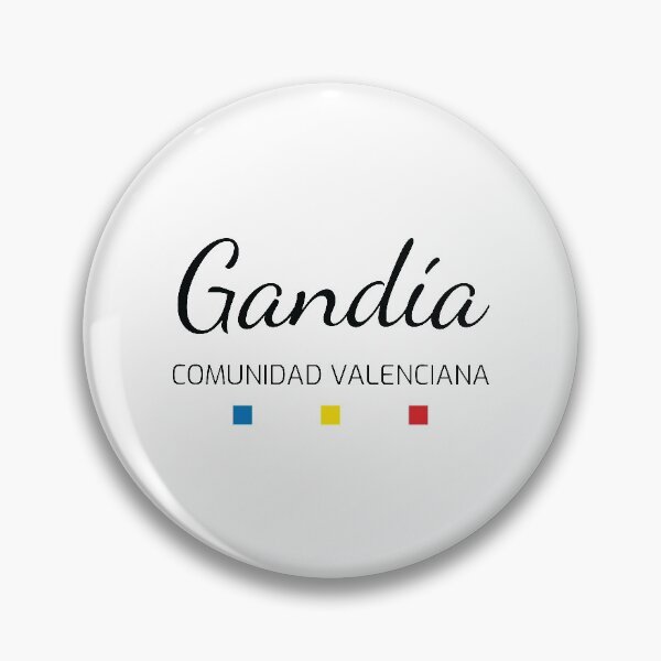 Item preview, Gandía, Valencian Community calligraphy graphic designed and sold by crispy-prints.
