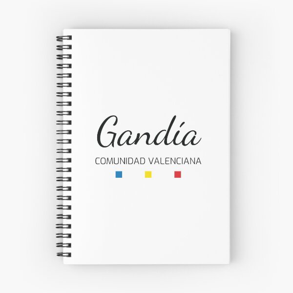 Item preview, Gandía, Valencian Community calligraphy graphic designed and sold by crispy-prints.