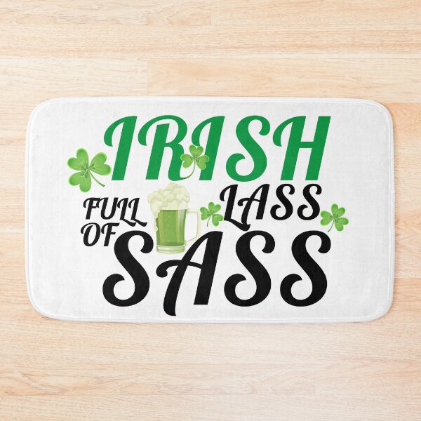 Item preview, Irish Lass Full Of Sass - St Patrick's Day designed and sold by mewsis.