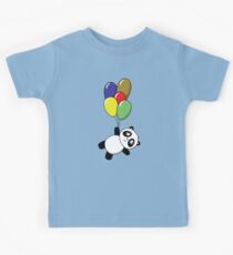 Pandas! Balloons! Kids Tee