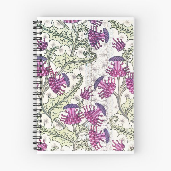 Item preview, Purple Thistles designed and sold by seacucumber.