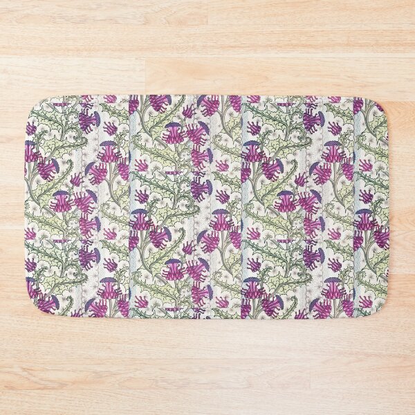 Item preview, Purple Thistles designed and sold by seacucumber.