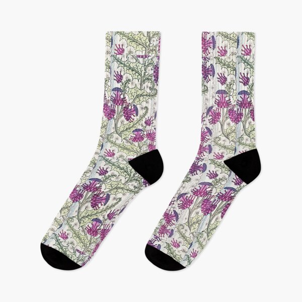 Item preview, Purple Thistles designed and sold by seacucumber.