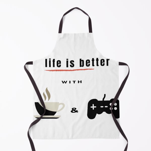 Item preview, life is better with coffee and game designed and sold by vishkhatri.