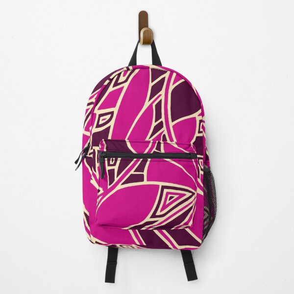 Item preview, Modern art nouveau tessellations cerise and amber designed and sold by aapshop.