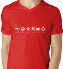 USER CENTRIC DESIGN / THINKING Men's V-Neck T-Shirt