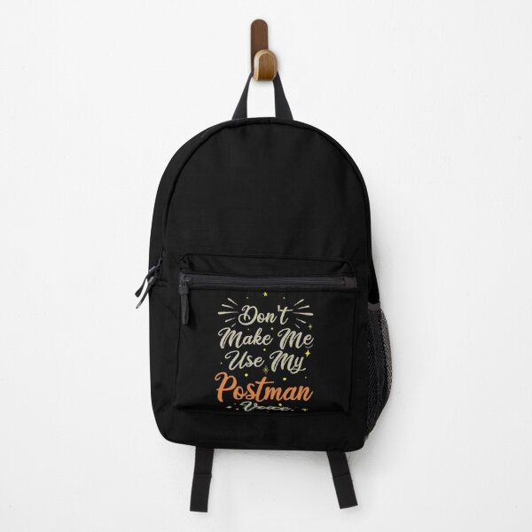 Item preview, Don't Make Me Use My Postman Voice, Cute Funny Gift Idea For Postmen designed and sold by awesomedraw.