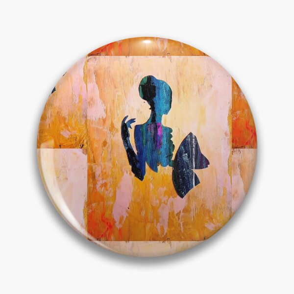 Item preview, Girl With A Fan & Orange Background designed and sold by Kevin Power.