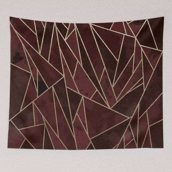 Item preview, Abstract Cracked Ruby designed and sold by AmbienceArt.