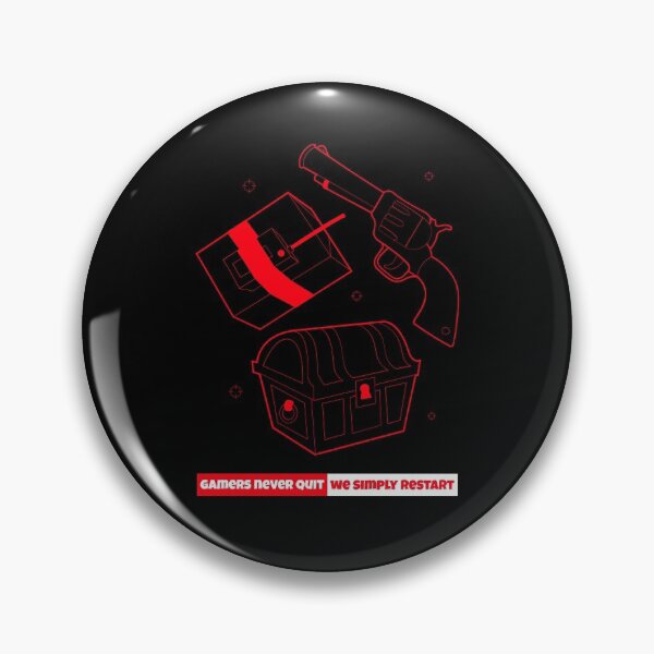 Item preview, GAMERS NEVER QUIT WE SIMPLY RESTART Crazy Cool Meme Quote designed and sold by LevelUpMerch.