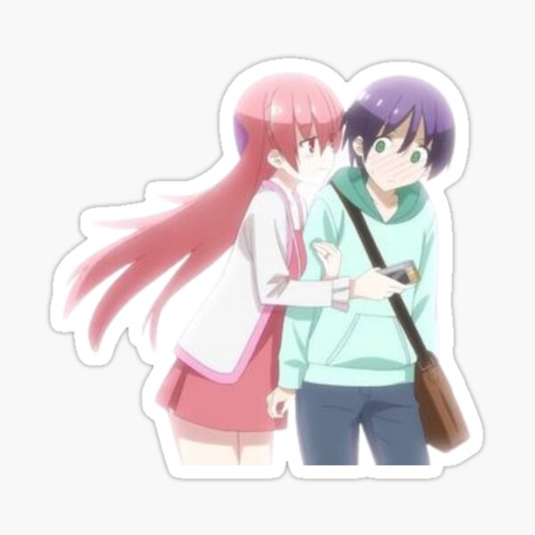 Tsukasa Yuzaki kawaii bride waifuu kiss Sticker
