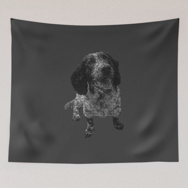 Item preview, Cocker Spaniel Text Portrait designed and sold by WoldsLincs.