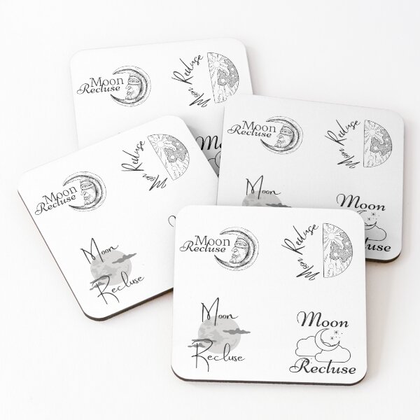 Item preview, Moon Recluse Moon Sticker Pack designed and sold by SweetAndSpice.