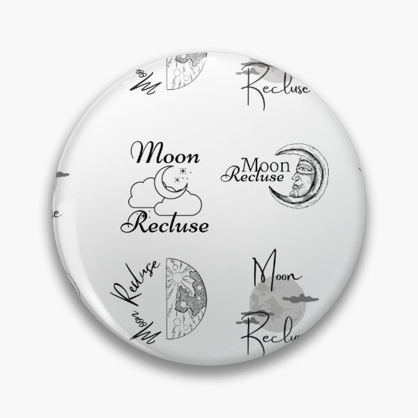 Item preview, Moon Recluse Moon Sticker Pack designed and sold by SweetAndSpice.