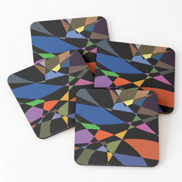 Item preview, Abstract Square Hapes with Different Colors designed and sold by digoarpi.