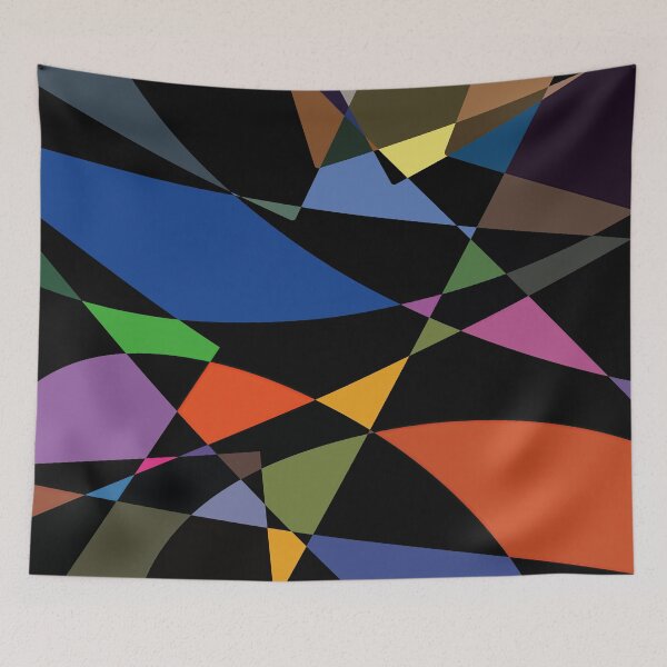 Item preview, Abstract Square Hapes with Different Colors designed and sold by digoarpi.