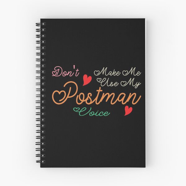 Item preview, Don't Make Me Use My Postman Voice, Cute Funny Gift Idea For Postmen designed and sold by awesomedraw.
