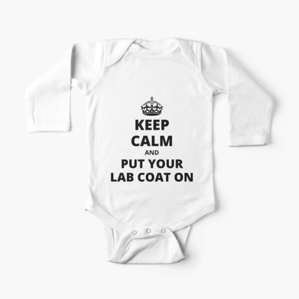 Lab Coat Long Sleeve Baby One Piece Redbubble - roblox lab coat top