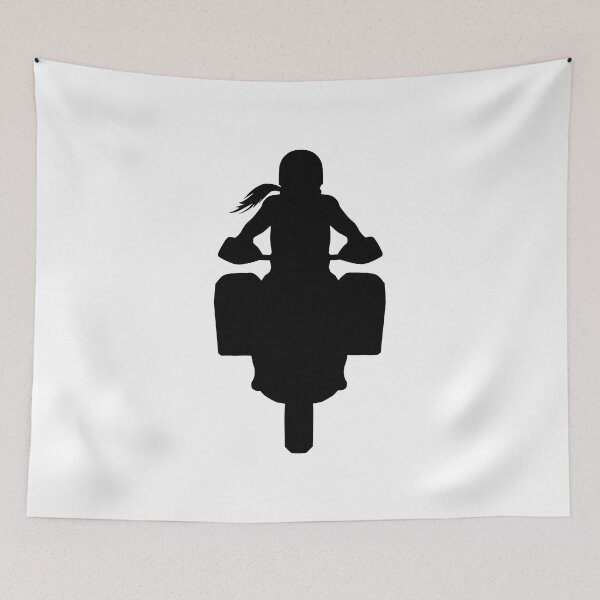 Item preview, Travel Enduro Biker Tourer Biker Girl Travel Machine Biker Girl Motorcyclist Travel Motorcycle designed and sold by RS-Design-Biker.