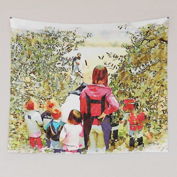 Item preview, Hortus Conclusus: children with the teacher visiting the countryside designed and sold by Giuseppe Cocco.