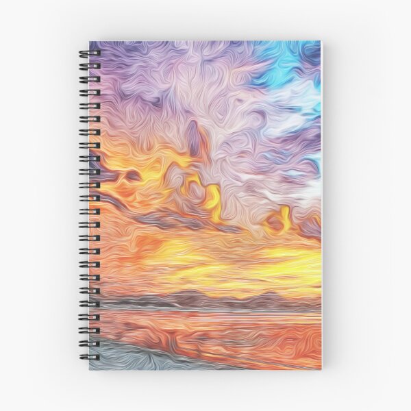 Item preview, BEACH LAGON SUNSET - PAINTING ARTWORK. designed and sold by Ralek.