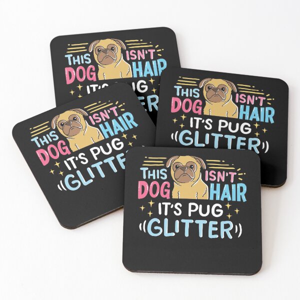 Item preview, Pug Dog Hair designed and sold by CreativeGiftShp.