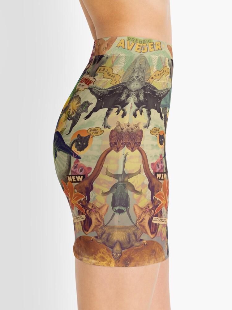 Alternate view of Meowosaurus Mini Skirt