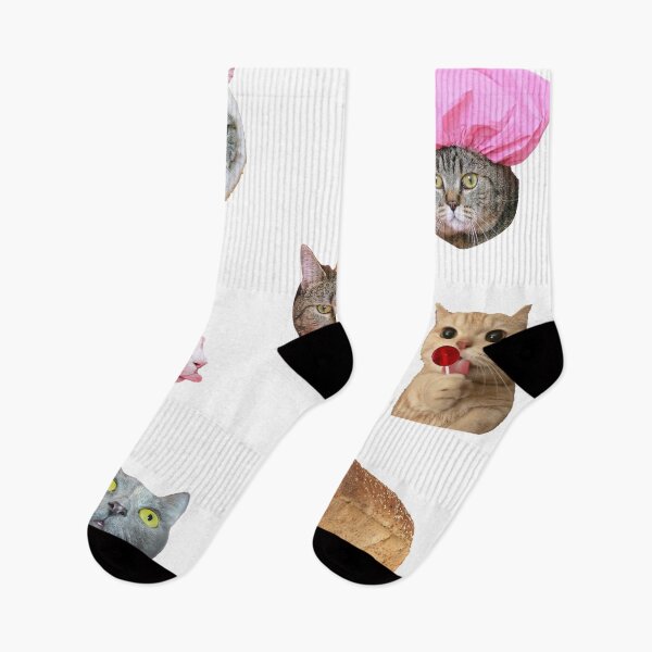 Item preview, funny cat sticker pack designed and sold by Ashi17.