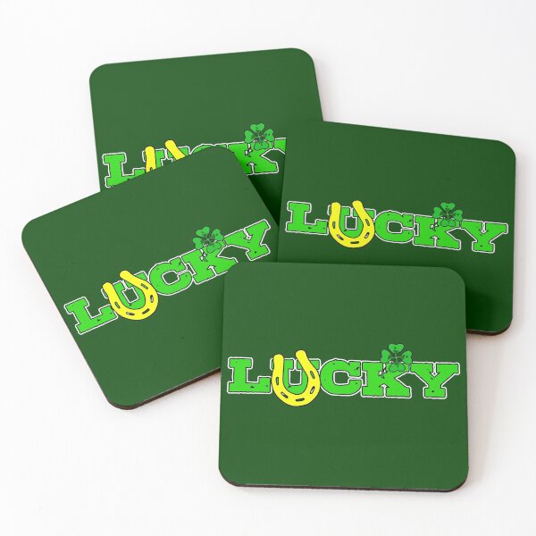 Item preview, St Patricks Day Lucky Green Clover and Horseshoe designed and sold by EllianhPi.