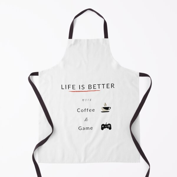 Item preview, life is better with coffee and game designed and sold by vishkhatri.