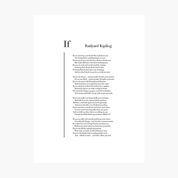 Item preview, Si de Rudyard Kipling designed and sold by wisemagpie.