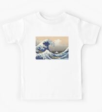 Die große Welle vor Kanagawa Kinder T-Shirt