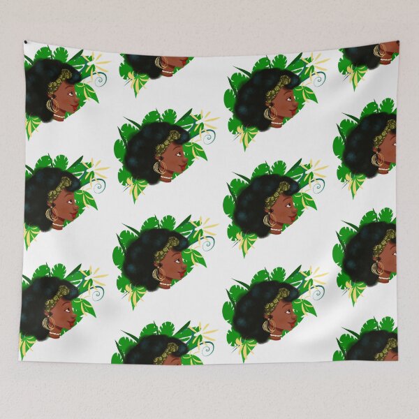 Item preview, Cute African Lady In Headwrap  designed and sold by Patricia Grannum.