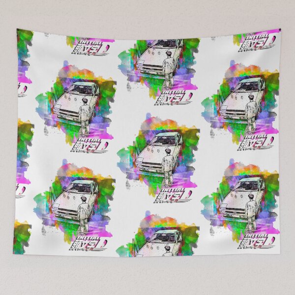 Item preview, Initial D Manga Takumi AE86 Watercolor designed and sold by GeeknGo.