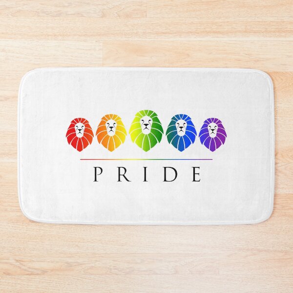 Item preview, Gay Pride Rainbow Lions designed and sold by SpoofTShirts.
