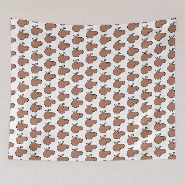 Item preview, Capybara and ferret designed and sold by Clunse.