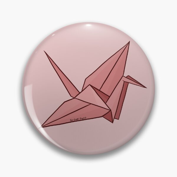 Item preview, Pink/Red Origami Paper Crane designed and sold by rarewhitelion.