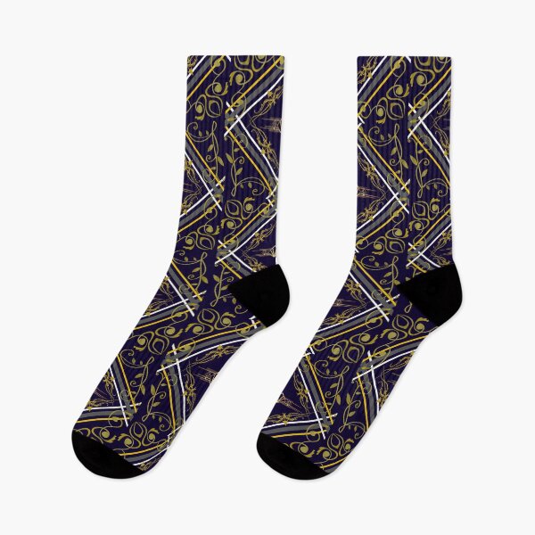 Item preview, Navy Gold Abstract fusion designed and sold by JargonSlogan.