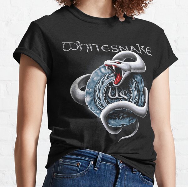 serpent blanc T-shirt classique