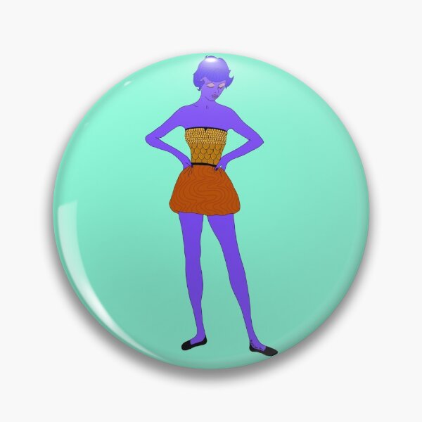 Item preview, 1950s play suit lady drawing  designed and sold by IzzeMK.