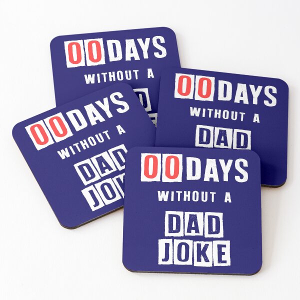 Item preview, 0 Zero Days without a Dad Joke Funny Sarcasm Pun Humor Gift designed and sold by WG-Factory.