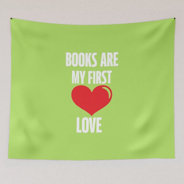 Item preview, Books are my First love designed and sold by Hamza ourdane.