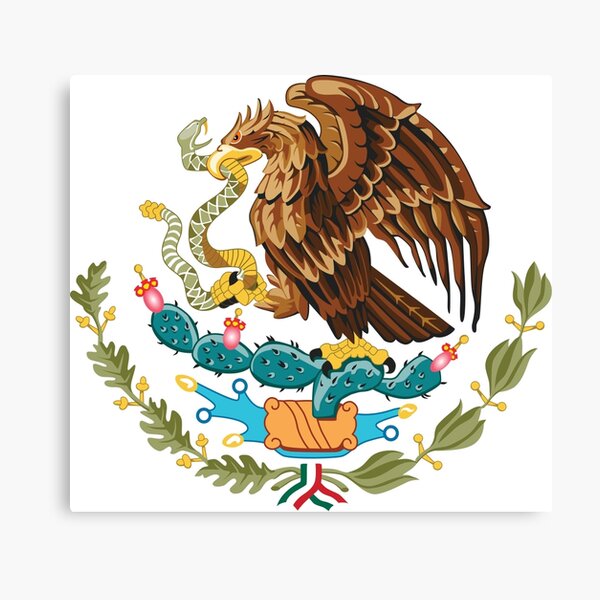 Mexico Coat of Arms Canvas Print